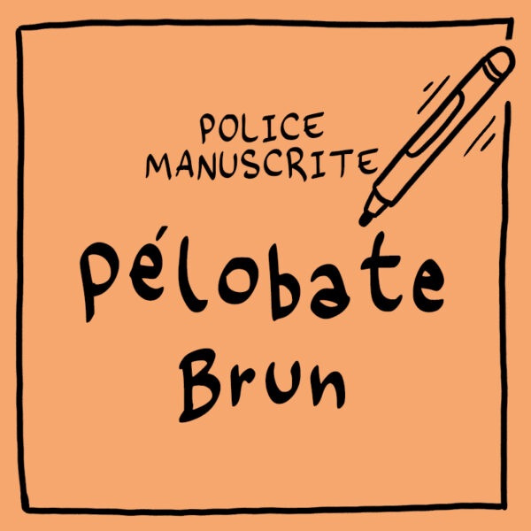 Police "Pélobate Brun"