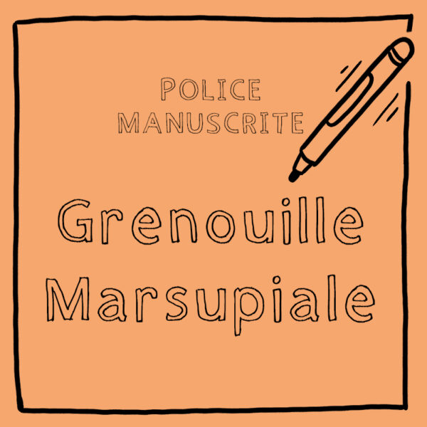 Police "Grenouille Marsupiale"